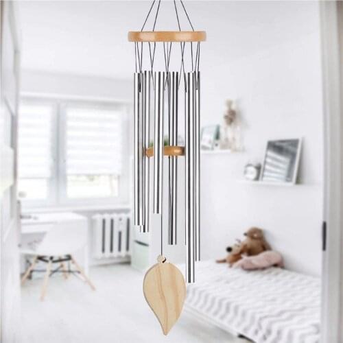 1* Wind Chimes 60*11cm Money Tree 6 Tubes Wind Chimes Bell Good Luck Decorations Home Bell Pendant In Stock
