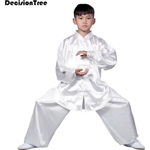 2021 chinese traditional sets sanda kong fu wushu suit tai chi clothes kick boxing martial arts uniform girl boy costumes