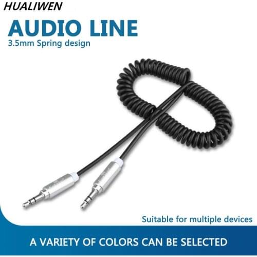 3.5mm Jack Audio Splitter Cable Male to Male Headphone And Microphone Auxiliary Suitable For Telephone And Computer