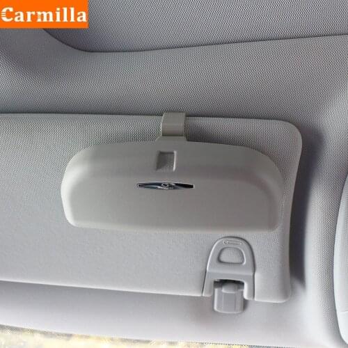 Carmilla Car Glasses Storage Holder Case for Toyota CHR Camry Crown Hilux Rav 4 Corolla Prado Yaris Supra Fortuner Highlander