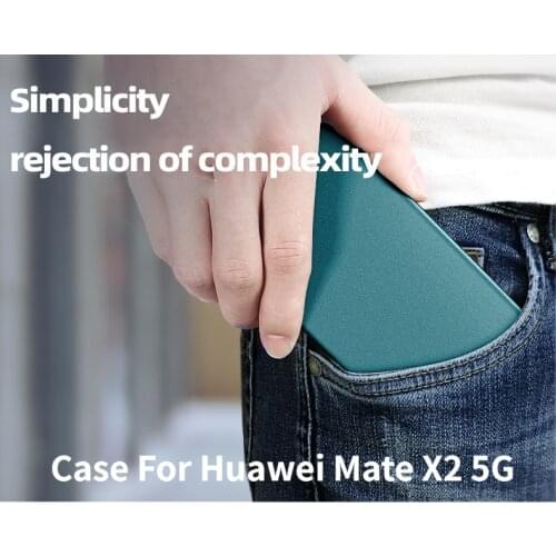 Bracket Ultra thin PC Matte Hard Case For Huawei Mate X2 5G Case Kickstand For Huawei MateX2 Case For Mate X2 Phone Case