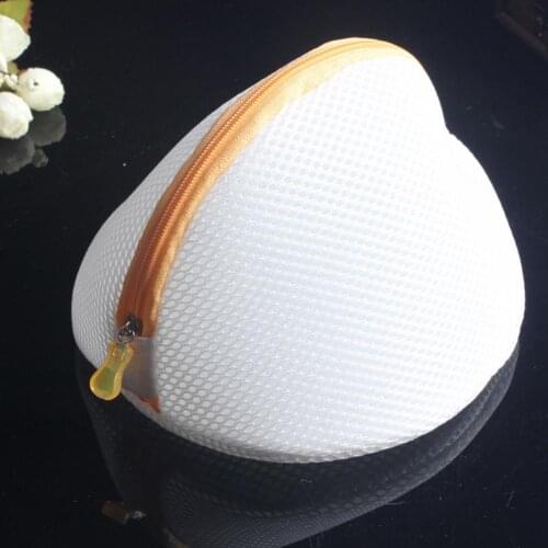 Laundry Bag Permeable Water Power Grid Design Household Seashell-shaped Underwear Organizer Protect Clothing Garment Mesh Bags