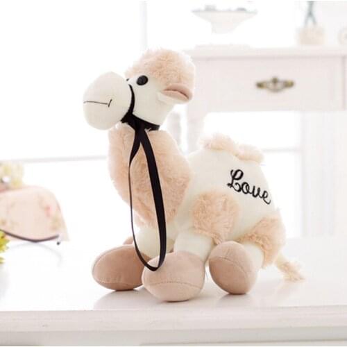 Cute cartoon camel doll Europe and America hot plush toy alpaca desert animal creative birthday gift gift