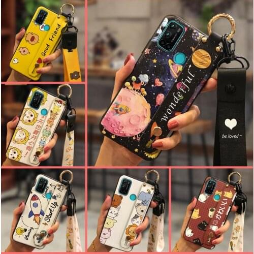 Soft Case Waterproof Phone Case For Vsmart Joy4 New Soft Cover Wristband Silicone Back Cover TPU