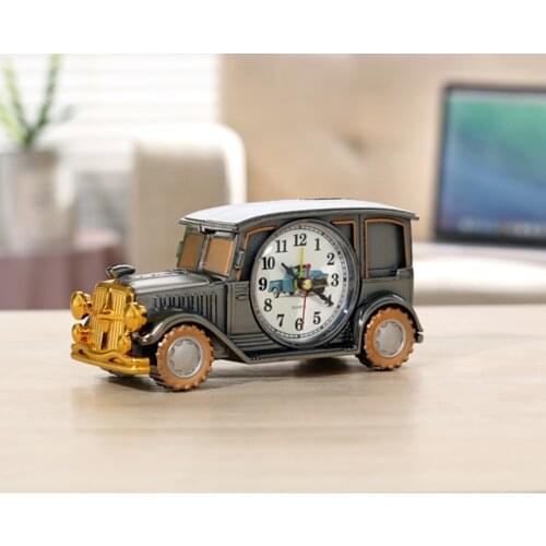 Table Clock Vintage Car Alarm Clock Fashionable Present For Kids And Friends ABS Childrens Toys 1pc Alarm Clock