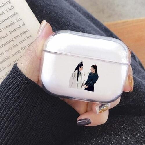 The Untamed Wei Wu Xian and Jiang Chen Cover For AirPods Pro 3 Air Pods Case Earphone Accessories TPU Protector Airpods3 Case