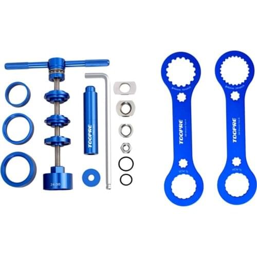 TOOPRE Bottom Bracket Install Removal Tool With BB Wrench Tool Bracket Repair Tool, For Shimano BBR60 MT800 MT9100 XDR