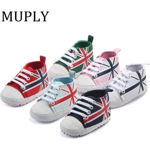 New Canvas Sport Baby Shoes Newborn Boys Girls First Walkers Infantil Toddler Soft Sole Prewalker Sneakers For 0-18M