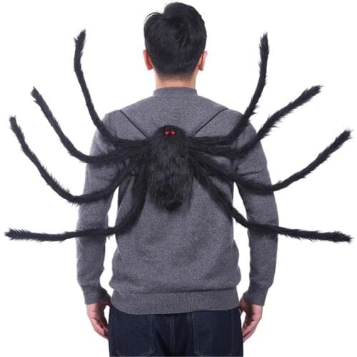 Huge Spider Backpack Scary Spider Candy Storage Backpack For Halloween Kids Adults Toy Funny Costume Props Novelty Gadgets
