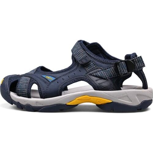 New Men Upstream Breathable Summer Women Aqua Shoes 2021 Outdoor Rubber Sandals Mesh Wading Quick Dry Beach Shoes Sandals
