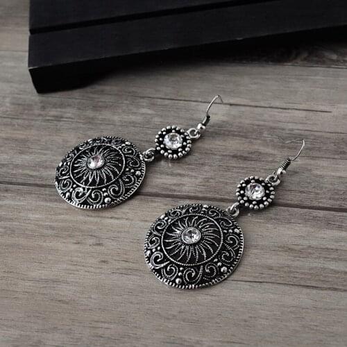 Indians European and American fashion earrings, the size of the circular ear hook accessories high-end atmosphere on the grade