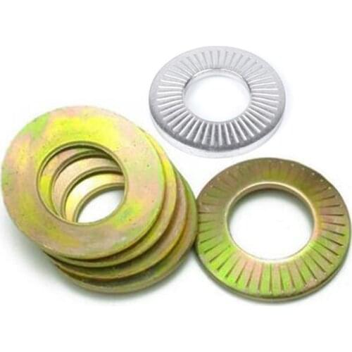 Lock Washers French Washers Serrated Conical Spring Washers Carbon Steel M3 M4 M5 M6 M8 M10 M12 M16