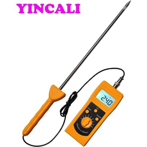 High Frequency Soil Moisture Meter DM400S Sediment Coal Moisture Gauge Hygrometer Single and double precision optional