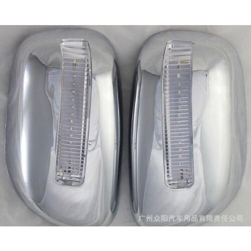 High quality ABS plating for toyota Corolla 2001 LED rearview mirror cover mirror decorative sequins