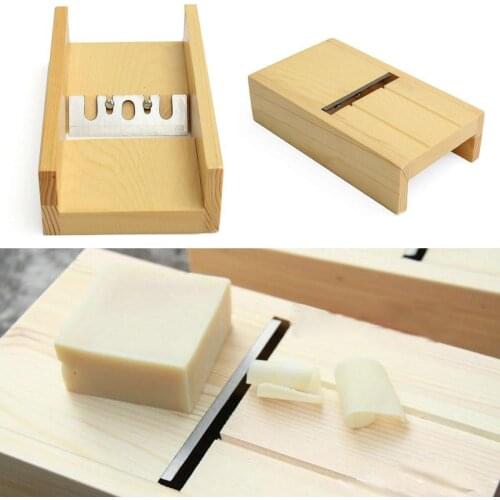 1pcs Wooden Beveler Planer Sharp Blade Soap Candle Mold Cutter Craft Making Tool 19*10.5cm