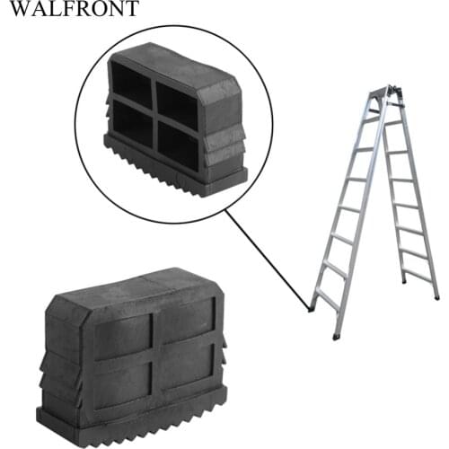 2pcs/Pair Home Rubber Ladder Feet Non Slip Replacement Step Ladder Feet Rubber Grip Cushion Foot Mat Sole Cover Tools