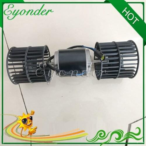 24V A/C AC Air conditioning Fan Double Blower Motor for Volvo excavator EC210 EC240 EC290 EC160 EC 210 240 290 160 VOE 1451433