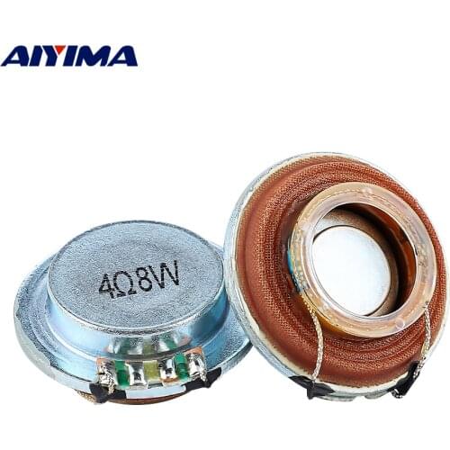 AIYIMA 2pcs 35mm plane Vibration Speaker Resonance Speaker 8 Watts 4 Ohms