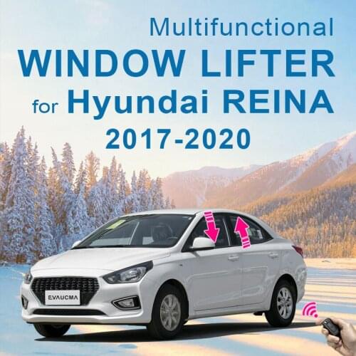 For Hyundai REINA Car Automatically 4 Door Window lifter Closing Open Kit Remote Car Auto Power Window Closer Accessories