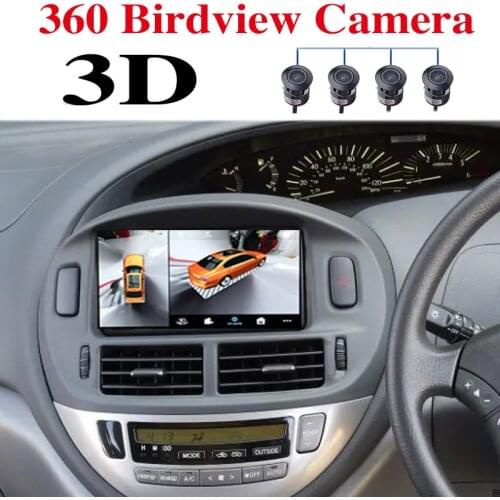 For TOYOTA Previa Estima Tarago XR 30 40 Car Multimedia GPS Radio Navigation NAVI Player Integrated CarPlay 360 BirdView 3D