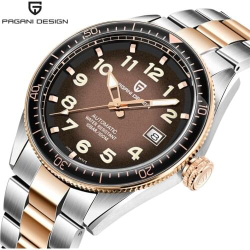 Man Watch Pagani Design Mens Fashion Military Mechanical Watch Luxury Brand Waterproof Automatic Wrist Clock Relogio Masculino