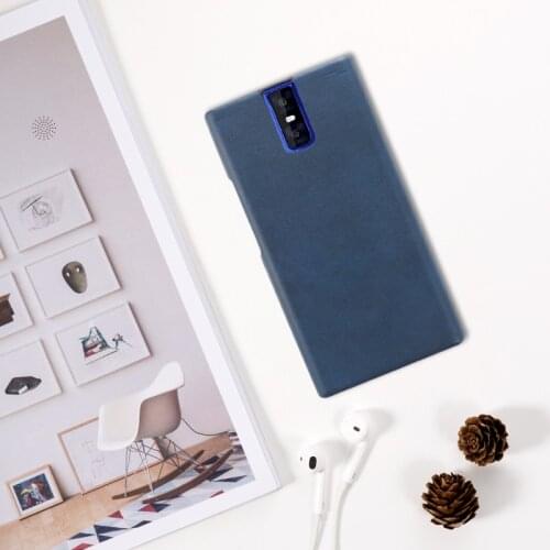 Fashion Plain Cover For Oukitel K3 Luxury Leather Case For Oukitel K3 Pro Back Cover Shockproof Cases Soft Silicone Shell