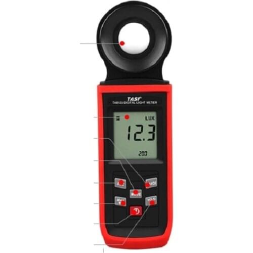Digital Light Meter TA8121 LED Lux Meter Lumen Meter with CE