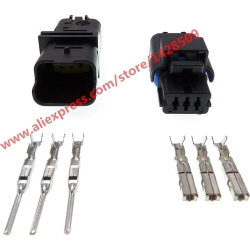 20 Set kit 211PL032S0049 211PC032S0049 male female 3 Pin auto Headlight Gearbox Plug FCI connector for PSA Peugeot Citroen