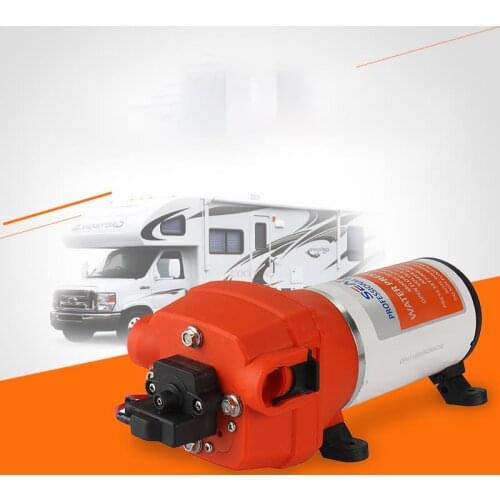 12V/24V Low current DC diaphragm pump for Car RV RV caravan Boat GardenDrop Marine Battery self-priming pump automatic pump