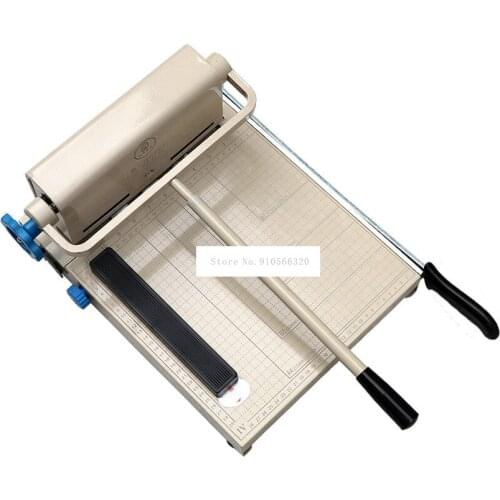 Multi-functional A4 Size Manual Paper Cutting Machine Paper Trimmer Cutter With 3 Hole Punching Funtion Paper Cutting YG-210