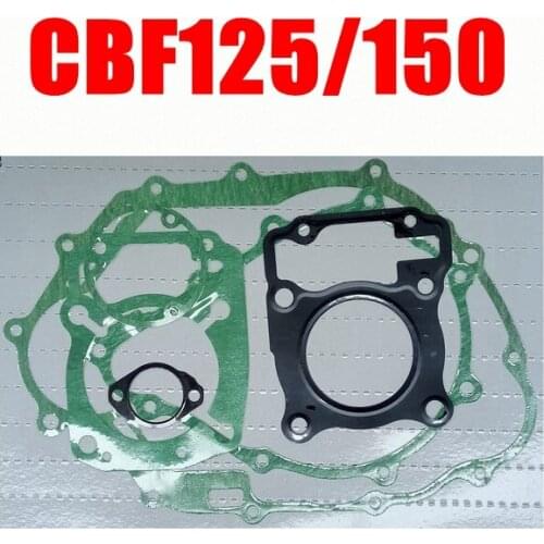 Motocicleta completo conjunto de juntas para for Honda CBF125 CBF 125 CB 125 F CB125F CBF150 XR125L GLH 125 E tormenta GLH125