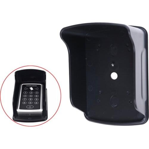 New Waterproof Cover For Metal Access Control Keypad Rain Cover Black Shell Access Controller