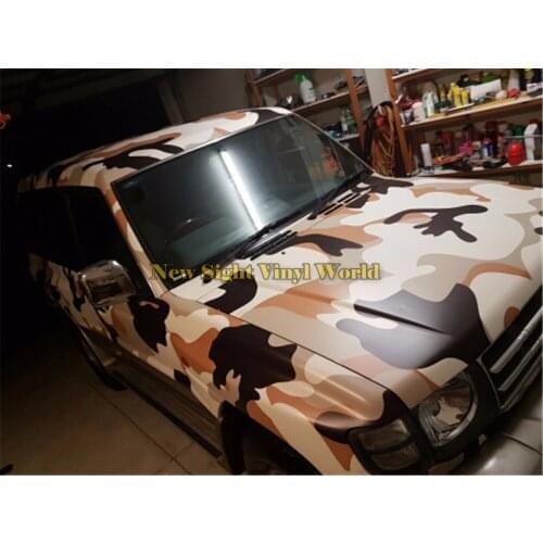 Desert Jumbo Camo Vinyl Wrap Sheet Sticker Decal Bubble Free