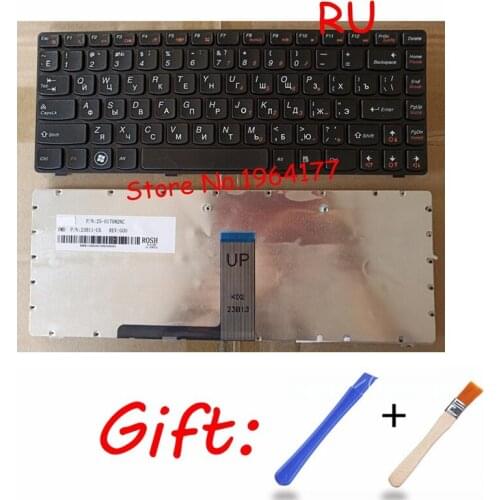 Russian laptop keyboard For Lenovo Y400 Y410 Y430P Y400P Y410P Y400N Y410N RU black