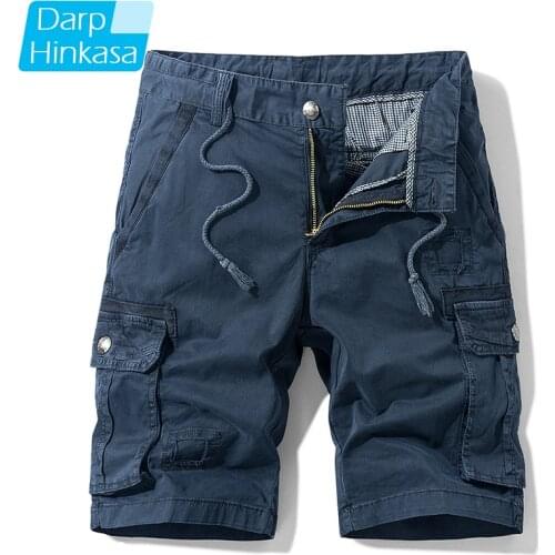 High Quality Summer Hot Casual Fashion Shorts Mens Casual Loose Five-point Pants Mens Shorts Cotton Outdoor Overalls