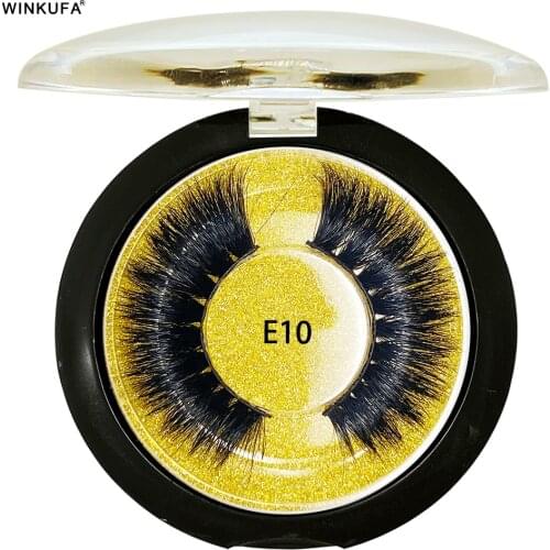 Winkufa 5D Lashes Natural Fluffy False Mink Eyelash No Cruelty Factory Direct Sales Appointment Wedding Carnival 20mm Luxury