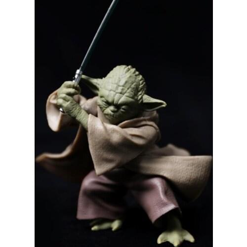 Star War Characters Master YODA with Sword Action Figure Toys