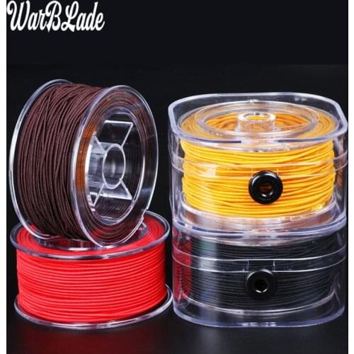 0.8mm 1mm 1.2mm 1.5mm 40m Box Beading Stretch Thread Line String Rope With Core Elastic Cord DIY Beads Bracelet Jewelry Making