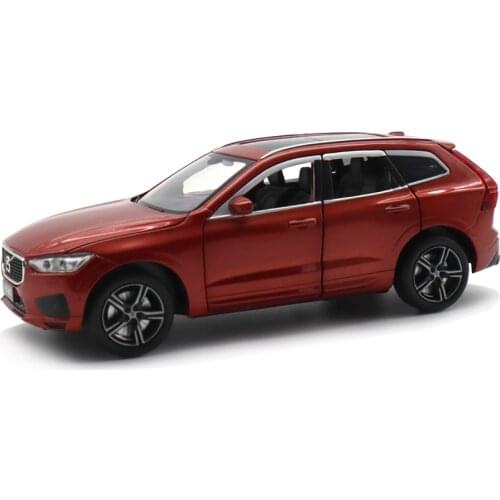 1/32 New XC60 XC 60 JKM Diecast Metal Model Car Toys Kids sound light Gifts Pull Back