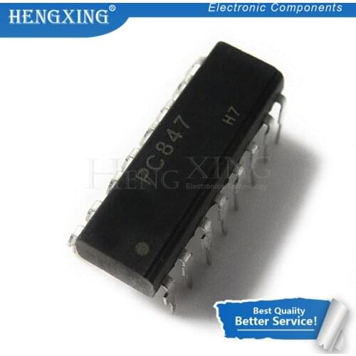 10pcs/lot PC847 847 LTV847 LTV-847 DIP-16 SMD-16