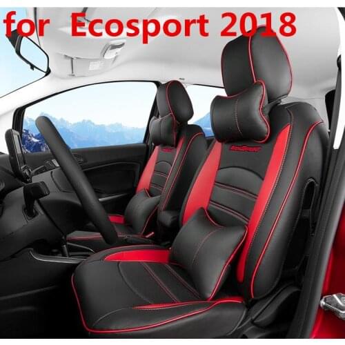 Car styling Car interior special all-round four seasons PU seat cover cushion for Ford Ecosport 2018 Car-covers
