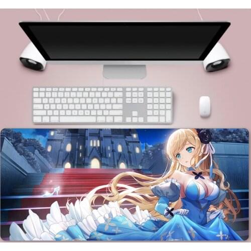 Anime mouse pad large mouse pad gamer large mouse pad suitable for PC computer mouse pad XXL carpet surface mouse pad keyboard d