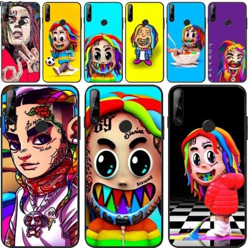 Tekashi 6ix9ine SixNine 69 Phone Case For Huawei Y5 II Y6 II Y5 Y6 Y7Prime Y9 2018 2019 For Honor 8 8X 9 9lite
