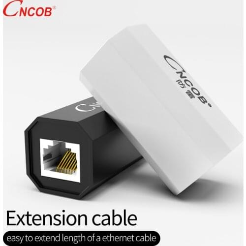 CNCOB network to connector RJ45 network through - head network broadband connector Crystal head interface adapter