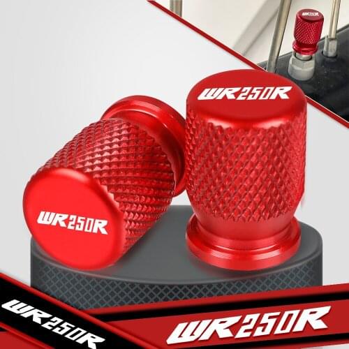 FOR YAMAHA WR250R WR 250R WR250 R WR250X WR 250X 250 X Motorcycle Vehicle Wheel Tire Valve Air Port Stem Caps Covers Accessories