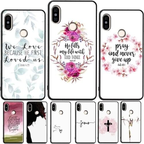 Christian Jesus Gods Love Case For Xiaomi Redmi Note 8 Pro 9 Pro 8T 9S Note 10 Pro Cover For Redmi 9C 9 9A 8A 7A 9T