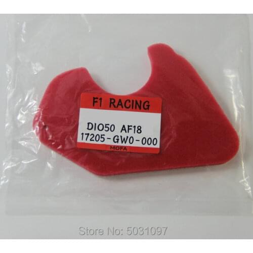 Free shipping motorcycle modifed accessories high flow air filter sponge For Honda scooter DIO50 AF18 17205-GW0-000