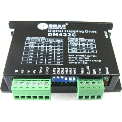 NEW LeadShine DM422C 2 Phase Stepper Motor Driver Up to 40VDC / 2.2A / 512 microstep