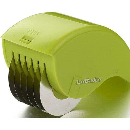 Brand new stainless steel vegetable dough noodle lattice roller docker cutter pasta spaghetti maker for kitchen accessories