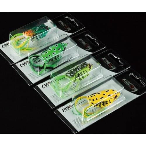 10g 5cm High Quality Kopper Live Target Frog Lure Snakehead Lure Topwater Simulation Frog Fishing Lure Soft Bass Bait